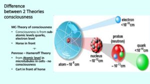 Signal to form atoms comes from consciousness in Quantum Code sub atomic level