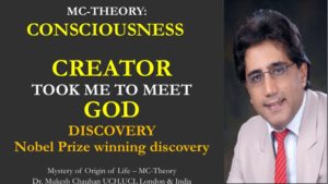 Creator took to meet God 